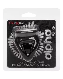 CALEXOTICS - ALPHA DUAL CAGE RING SCHWARZ
