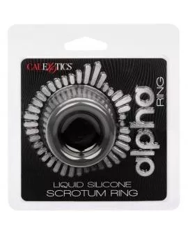CALEXOTICS - ALPHA SCROTUM DEHNUNGSRING SCHWARZ