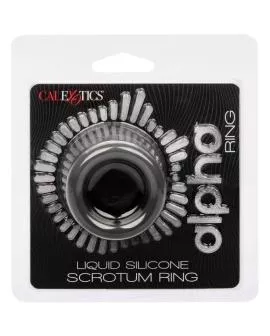Calexotics - Alpha Scrotum Dehnungsring Schwarz