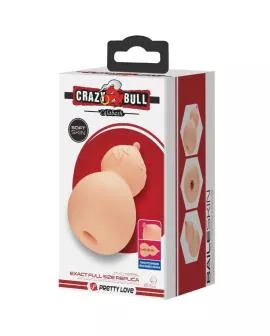 Crazy Bull - Masturbator in Kalebassen-Brüstform