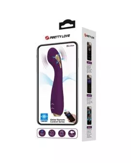 Pretty Love - Hector Electroshock Vibrator App-Steuerung Lila