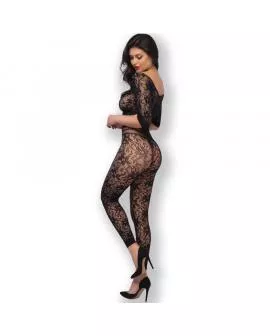 CHILIROSE - CR 4661 TOP & LEGGINS SCHWARZ 