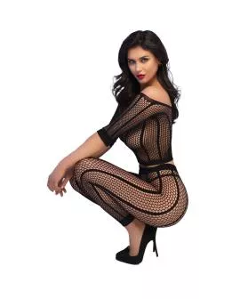 CHILIROSE CR 4647 - Top und Leggings Schwarz S/M