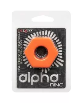 Calexotics Alpha Prolong Sexagon Ring - Orange
