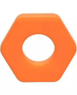 Calexotics Alpha Prolong Sexagon Ring - Orange