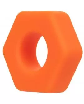 CALEXOTICS - ALPHA PROLONG SEXAGON RING ORANGE
