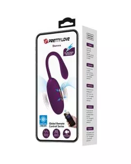 Pretty Love Doreen Purple - Wiederaufladbares Vibrations-Ei