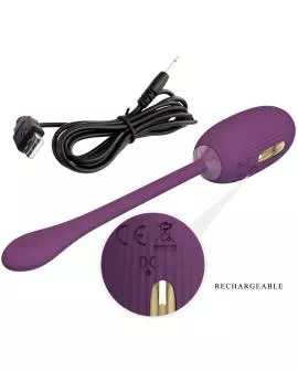 Pretty Love Doreen Purple - Wiederaufladbares Vibrations-Ei