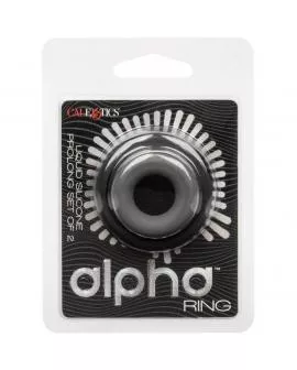 CALEXOTICS - ALPHA PROLONG SET MIT 2 RINGEN GRAU