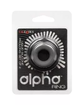 CALEXOTICS - ALPHA PROLONG SET MIT 2 RINGEN GRAU