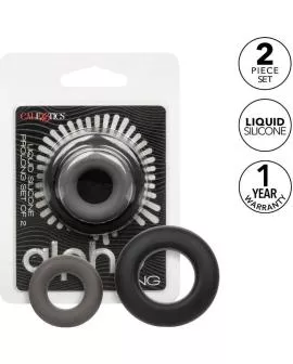 CALEXOTICS - ALPHA PROLONG SET MIT 2 RINGEN GRAU
