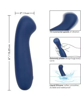 Calexotics Cashmere-Satin in Blau - Erotik
