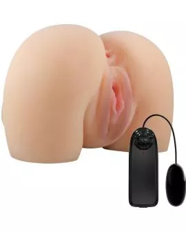 CRAZY BULL - REALISTISCHER VAGINA- UND ANUS-MILA-VIBRATOR