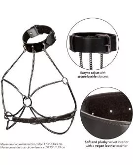 Calexotics Euphoria Plus - Mehrketten-Halsband-Geschirr