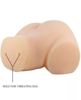 CRAZY BULL - REALISTISCHER VAGINA- UND ANUS-VIBRATOR EMILIA