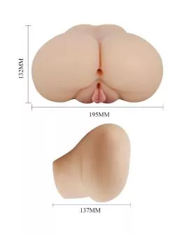 CRAZY BULL - REALISTISCHER VAGINA- UND ANUS-LUNA-VIBRATOR