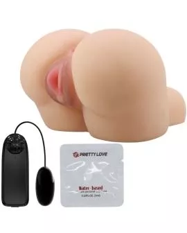 CRAZY BULL - REALISTISCHER VAGINA- UND ANUS-KYLIE-VIBRATOR