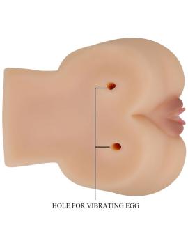 CRAZY BULL - REALISTISCHER VAGINA- UND ANUS-KYLIE-VIBRATOR