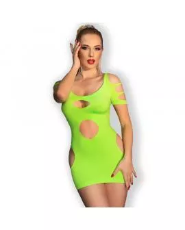 CHILIROSE - CR 4671 KLEID GRÜN S/M