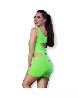 CHILIROSE - CR 4621 Grünes Erotik-Kleid S/M
