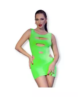 CHILIROSE - CR 4621 Grünes Erotik-Kleid S/M