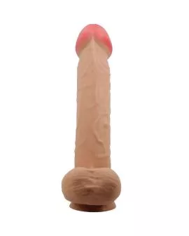 PRETTY LOVE - SLIDING SKIN SERIES REALISTISCHER DILDO MIT SLIDING SKIN SAUNAPF FLEISCH 26 CM
