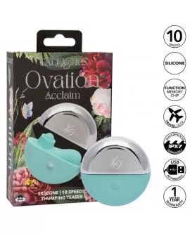 CALEXOTICS - OVATION ACCLAIM STIMULATOR AQUA GREEN