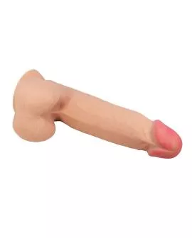 PRETTY LOVE - SLIDING SKIN SERIES REALISTISCHER DILDO MIT GLEITENDEM HAUT-SAUGNAP 21,8 CM