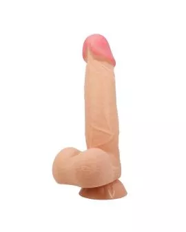 PRETTY LOVE - SLIDING SKIN SERIES REALISTISCHER DILDO MIT GLEITENDEM HAUT-SAUGNAP 21,8 CM