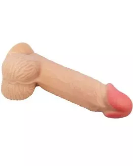 PRETTY LOVE - SLIDING SKIN SERIES REALISTISCHER DILDO MIT GLEITENDEM HAUT-SAUGNAP 20,6 CM