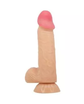 PRETTY LOVE - SLIDING SKIN SERIES REALISTISCHER DILDO MIT GLEITENDEM HAUT-SAUGNAP 20,6 CM