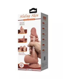 Pretty Love - Realistischer Dildo Sliding Skin 19,4 cm