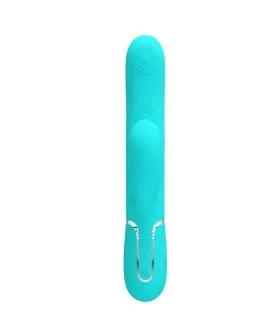 Pretty Love - Perlita 3-in-1 G-Punkt-Vibrator Aqua Grün