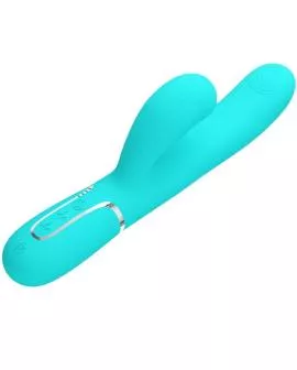 Pretty Love - Perlita 3-in-1 G-Punkt-Vibrator Aqua Grün