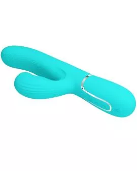 Pretty Love - Perlita 3-in-1 G-Punkt-Vibrator Aqua Grün