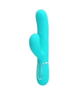 Pretty Love - Perlita 3-in-1 G-Punkt-Vibrator Aqua Grün