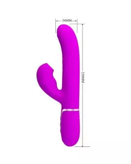 Pretty Love Perlita 3-in-1 G-Punkt Vibrator Violett