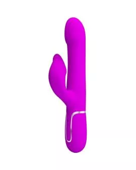 Pretty Love Rabbit Vibrator mit Perlen - Violett