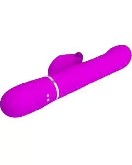 Pretty Love Rabbit Vibrator mit Perlen - Violett