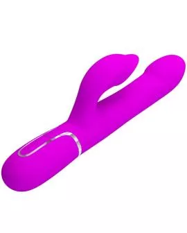 Pretty Love Rabbit Vibrator mit Perlen - Violett
