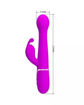 Pretty Love Dejon Rabbit Vibrator - 3-in-1 Multifunktions Violett