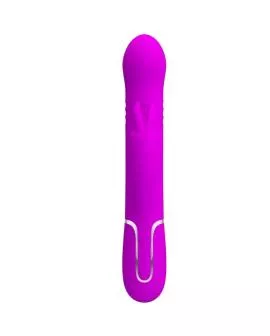 Pretty Love Coale Hasenvibrator mit Perlen - Violett