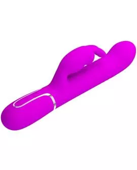 Pretty Love Coale Hasenvibrator mit Perlen - Violett