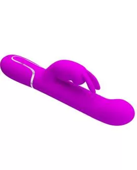 Pretty Love Coale Hasenvibrator mit Perlen - Violett