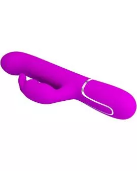 Pretty Love Coale Hasenvibrator mit Perlen - Violett
