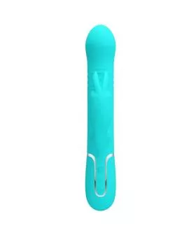 PRETTY LOVE - COALE RABBIT VIBRATOR PERLEN AQUAGRÜN