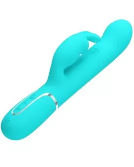 PRETTY LOVE - COALE RABBIT VIBRATOR PERLEN AQUAGRÜN