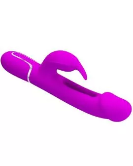 Pretty Love - Dejon Hasenvibrator 3-in-1 Multifunktions Fuchsia