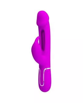 Pretty Love - Dejon Hasenvibrator 3-in-1 Multifunktions Fuchsia