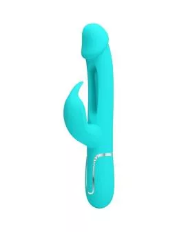 Pretty Love Dejon 3-in-1 Hasenvibrator - Aquagrün